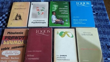 Zestaw 18 książek psychologia filozofia poradniki