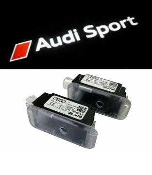 Projektory drzwi Audi Sport oryginalne