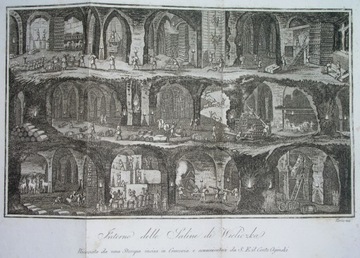 1831 ORYGINAŁ POLSKA WIELICZKA GALICJA kopalnia 