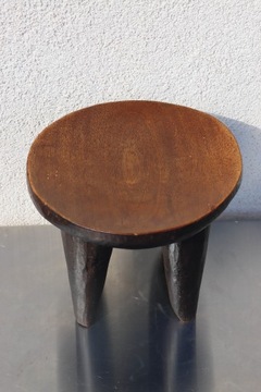 Vintage African Lobi stool stołek taboret krzesło