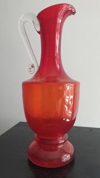 wazon z kolorowego szkła