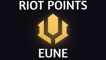 LEAGUE OF LEGENDS RIOT POINTS RP LOL EUNE 100RP