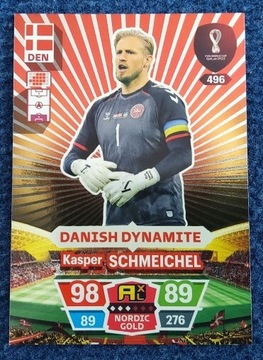 Karty piłkarskie Qatar 2022 nr 496 Schmeichel