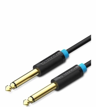 Przewód gitar vention audio jack 6,5mm na 6,5mm 2m