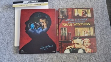 Blu ray REAR WINDOW 4k steelbook