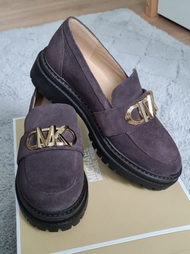 Michael Kors buty loafersy mokasyny 36 brązowe