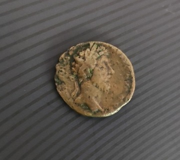 Moneta antyczna Rzym Trojana sesterce ? Nr1