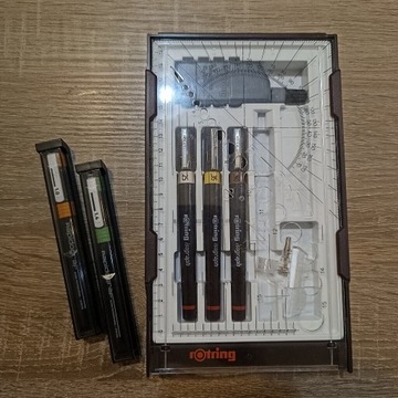 Rapitografy Rotring oraz Rystor 