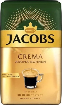Kawa Ziarnista Jacobs Crema 2kg + Gold 200g DE
