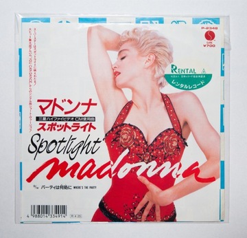 Madonna Spotlight Singiel 7 winyl Unikat JAPAN