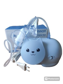 Nebulizator kompresowy Omron Nami Cat niebieski