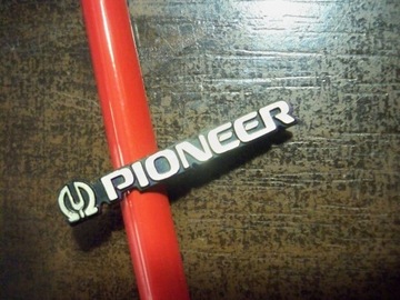 logo znaczek emblemat Pioneer ok. 37mm PLASTIK