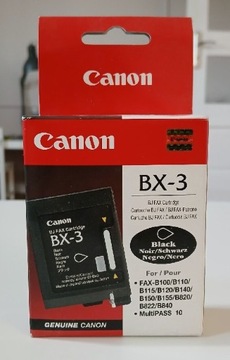 Tusz Canon BX-3 Black oryginalny 