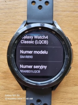 Smartwatch Samsung Galaxy Watch 4 Classic  czarny