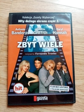 Zbyt wiele (DVD) - Banderas, Griffith, Hannah 