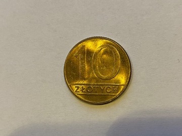 Moneta 10 zł 1989 rok