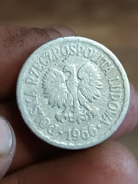 sprzedam monetę 1 zloty 1966 r