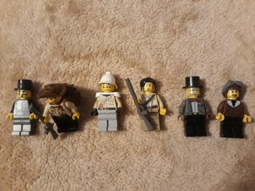 LEGO Adventurers ludziki figurki 