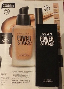 Podkład do twarzy  Avon Power Stay Ivory 