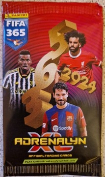 Karty PANINI FIFA 365 Adrenalyn XL 2024 Saszetka