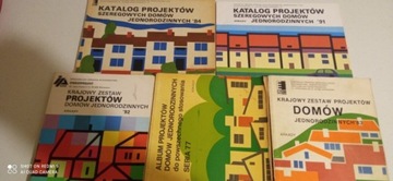 Katalog projektow domów Rok; 77, 83, 84, 91, 92