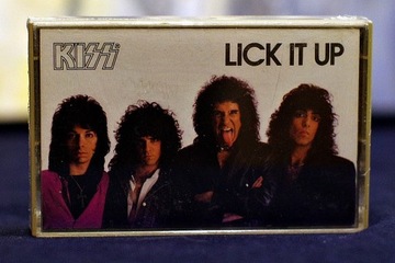 Kiss - Lick It Up, kaseta, folia, US