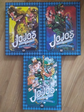 Jojo's Bizarre Adventure Part III tomy 1-3 twarda