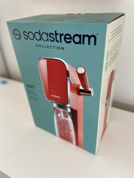 Saturator SODASTREAM Art Czerwony nowy