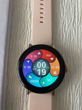 SMARTWATCH ZEGAREK DAMSKI ROZMOWY EKG SMS MENU PL