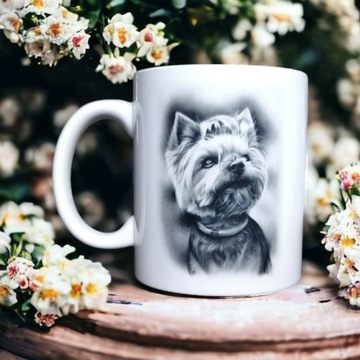Kubek Yorkshire Terrier pies York do kawy herbaty