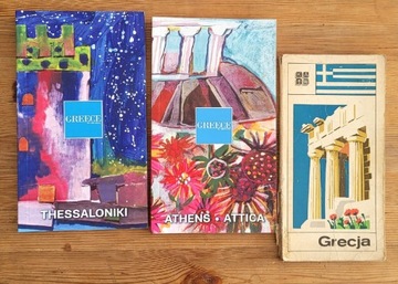 3 książki Grecja (2 w języku angielskim)