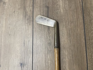 Kolekcjonerski kij golfowy putter 100letni