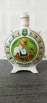 Butelka ceramiczna z korkiem vintage