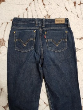 Spodnie jeansowe Levis 627 W31 L32 Straight Fit