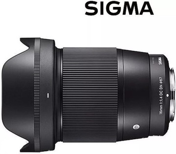 SIGMA 16mm F1.4 DC DN  FUJIFILM X gwarancja 5 lat
