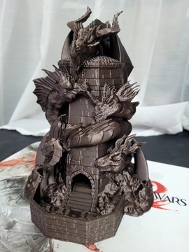 Dice Tower Wieża do kości Strażnik skarbu RPG 