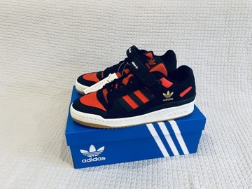 Buty Adidas Forum Low 44 2/3 czarne czerwone