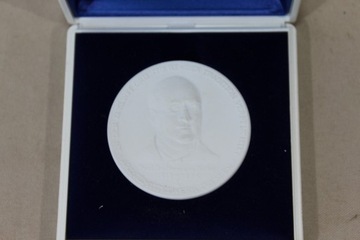 MEISSEN ORYGINALNY ZABYTKOWY MEDAL KOLEKCJONERSKI