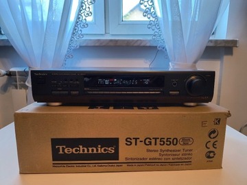 Radio tuner Technics ST-GT550 stan kolekcjonerski