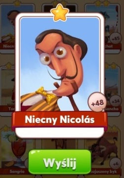 Coin Master Niecny Nicolas HISZPANIA