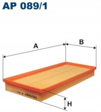 Filtr powietrza FILTRON AP089/1
