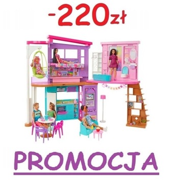 Domek dla lalek Barbie Wakacyjny Domek 32,8 cm