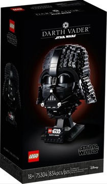 ORYGINALNY LEGO Star Wars 75304 Hełm Dartha Vadera