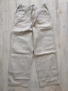 Spodnie materiałowe H&M kremowe/beżowe140