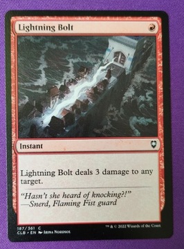 Karta MTG: Lightning Bolt