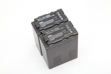 2 baterie KOMPLET VW-VBG6 do kamer panasonic