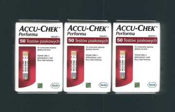 Paski testowe Accu-Chek Performa (3 op. 150 sztuk)