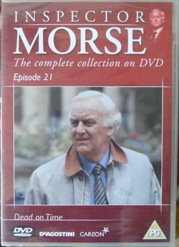 Inspector Morse DVD ep. 21 Dead on Time folia