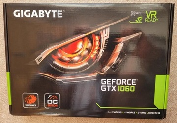 GIGABYTE GEFORCE GTX 1060 6GB GTX1060 GDDR5 192bit