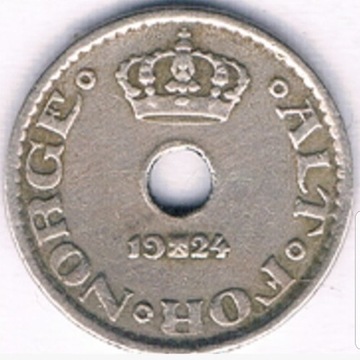 NORWEGIA 1924 10 ORE